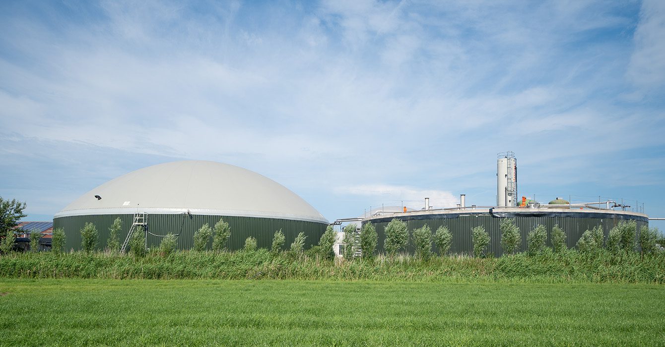 Biogas Leeuwarden Biogasinstallatie Vanuit Het Land