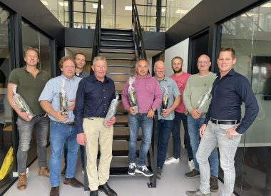 De Acht Veehouders Van Groene Energie Kromme Rijn En Heuvelrug Samen Met Ids Schaap, Eigenaar Van BioValue.
